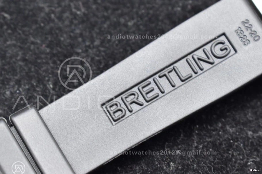 B01 A7750 Blk Best Chrono 43mm BLS SS 1:1 Navitimer Version L-Blue LE 1126